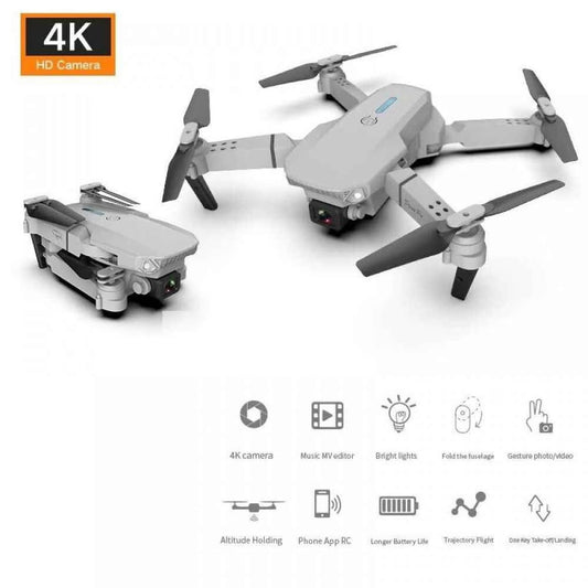 E88 Pro RC Mini Drone 4K Camera Foldable Aerial Photography Quadcopter With Fixed Height And Stiff