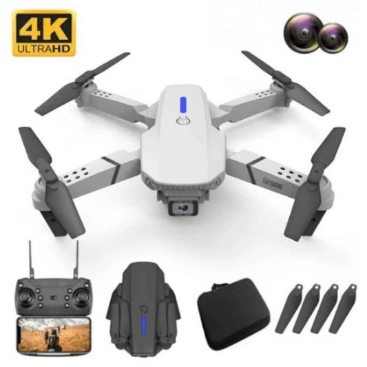 E88 Pro RC Mini Drone 4K Camera Foldable Aerial Photography Quadcopter With Fixed Height And Stiff